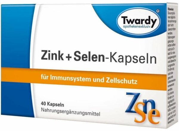 Zink + Selen Kapseln 40 Stück