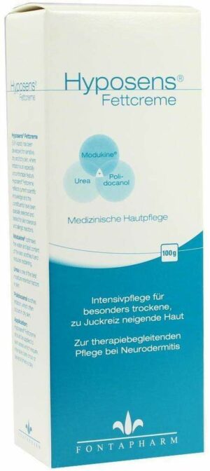 Hyposens Fettcreme 100 G Creme