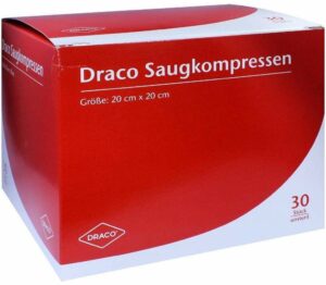 Saugkompressen Unsteril 20 X 20 cm Draco 30 Kompressen