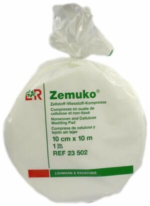 Zemuko Kompresse Gerollt 10 M X 10 cm 23502 1 Kompresse