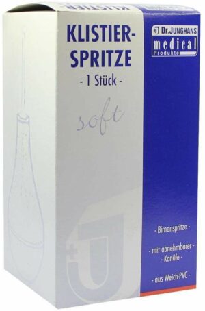 Klistierspritze 340 G Gr. 11 Birnenförmig Weich Pvc 1 Spritze