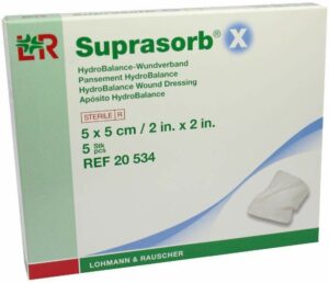 Suprasorb X Hydrobalance Wunderband5x5cm