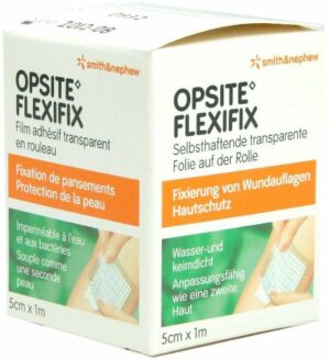 Opsite Flexifix Pu Folie 5 cm X 1 M Unsteril 1 Rolle