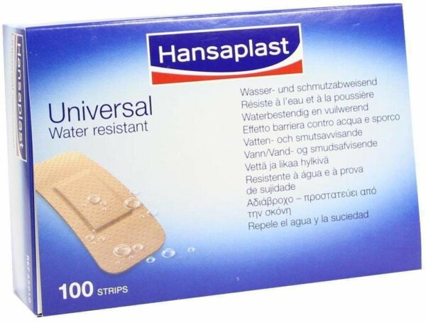 Hansaplast Universal Strips Waterres.30x72mm