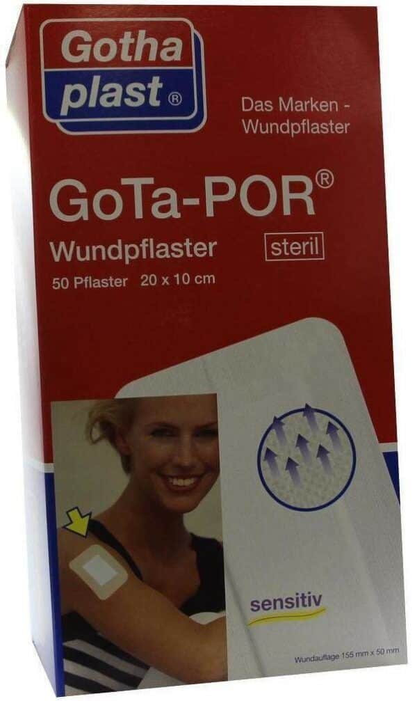 Gota Por Wundpflaster Steril 200 mm X 100 mm 50 Pflaster