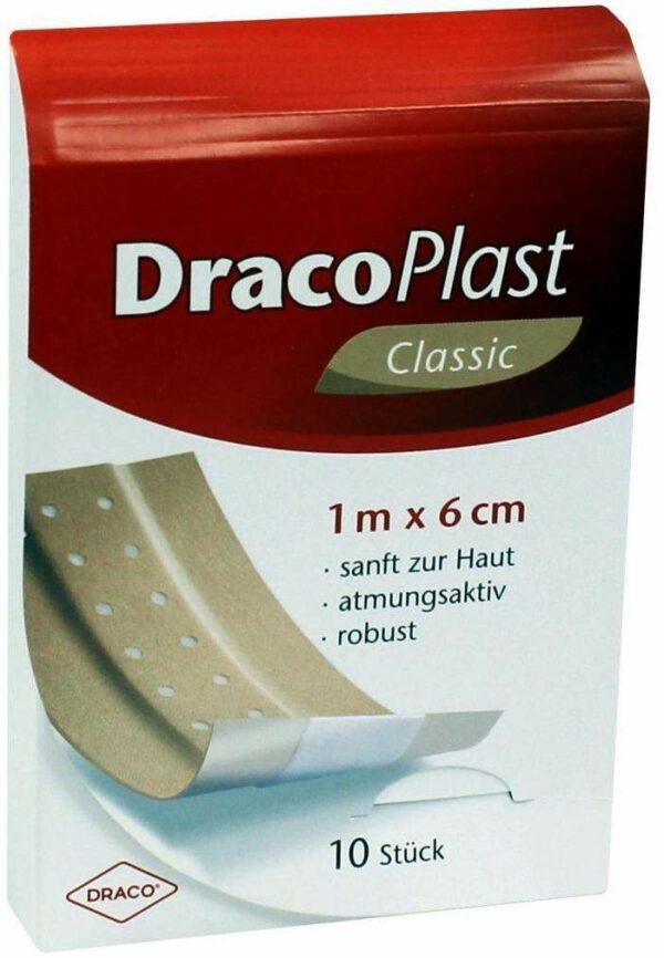 Dracoplast Classic 1 Pflaster 1 M X 6 cm