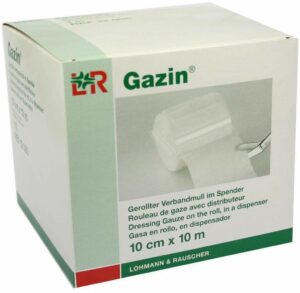 Gazin Verbandmull 10 M X 10 cm 8fach