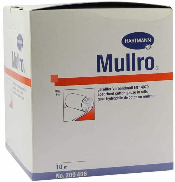 Mullro Verbandmull Gerollt 10mx10cm