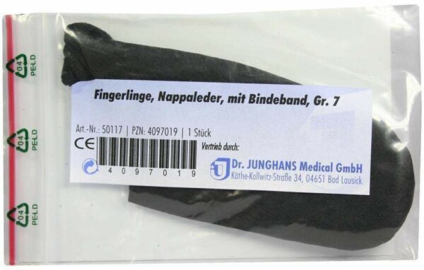 Fingerling Nappaleder Gr. 7 Mit Bindeband