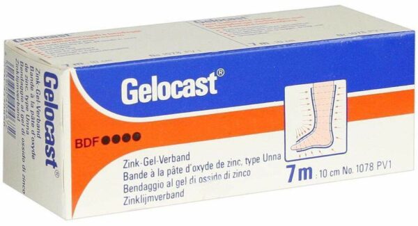 Gelocast Zink Gel Verband 7mx10cm