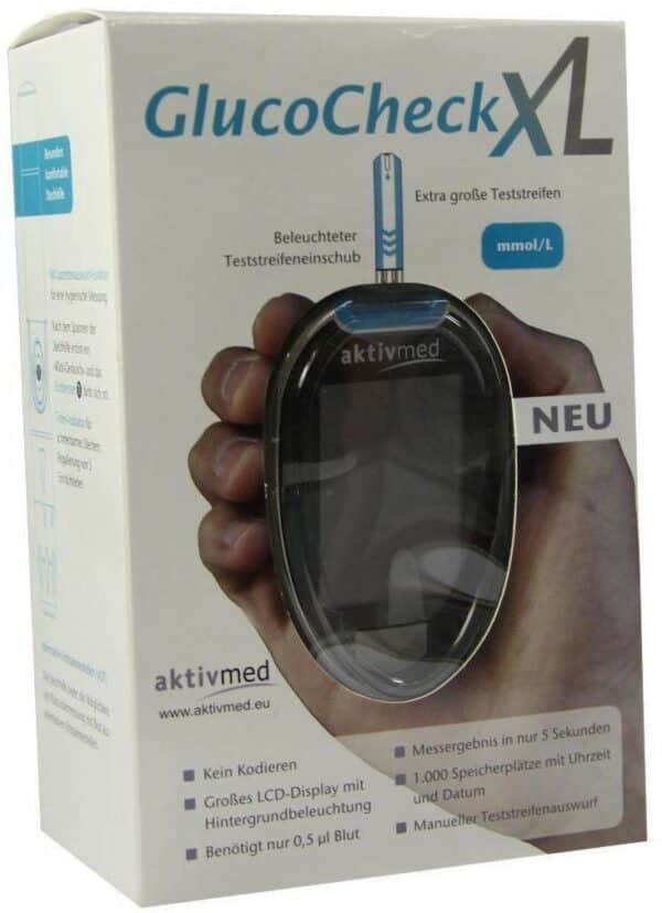 Gluco Check Xl Blutzuckermess Set Mmol Pro L