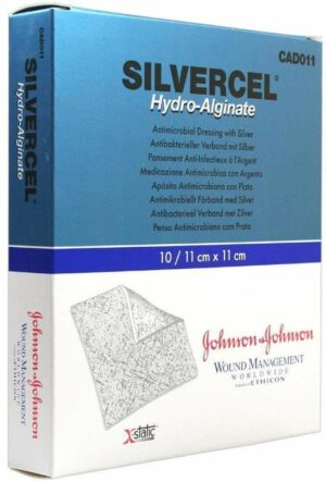 Silvercel Hydroalginat Verband 11x11cm