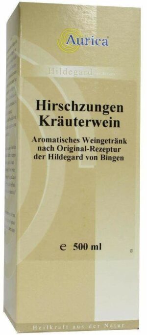 Hirschzungen Kräuterwein 500 ml Lösung