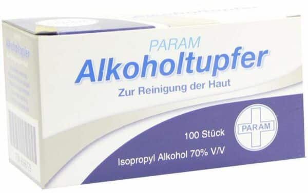 Alkoholtupfer Param 100 Tupfer