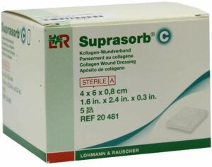 Suprasorb C Kollagen Wunderband4x6x0