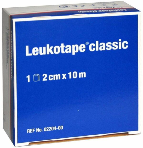 Leukotape Classic 10 M X 2 cm Weiß 1 Stück