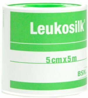 Leukosilk 5 cm X 5 M 1 Stück