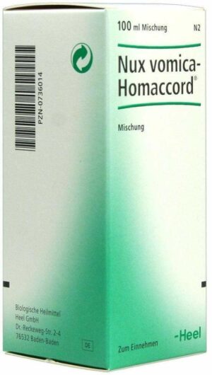 Nux Vomica Homaccord 100 ml Dilution