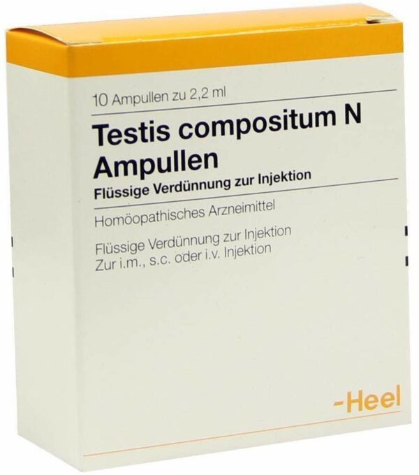 Testis Compositum N Ampullen 10 Stück