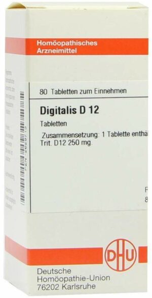 Digitalis D 12 Tabletten