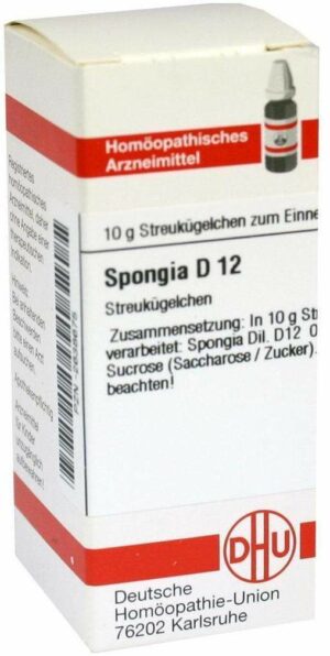 Spongia D12 10 G Globuli