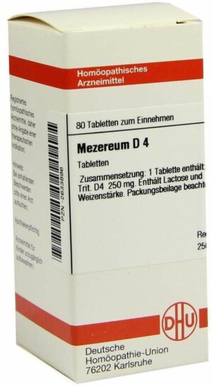 Mezereum D4 80 Tabletten