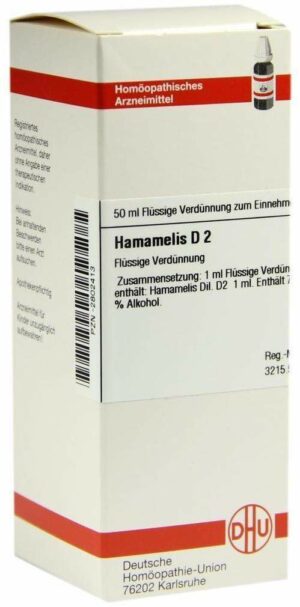 Hamamelis D2 Dhu 50 ml Dilution