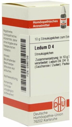 Ledum D4 10 G Globuli