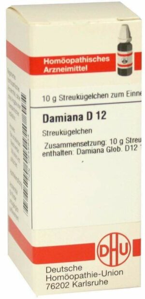 Damiana D12 10 G Globuli