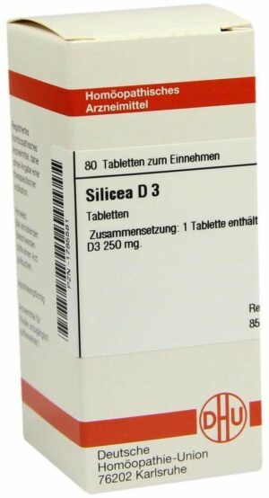 Silicea D 3 80 Tabletten