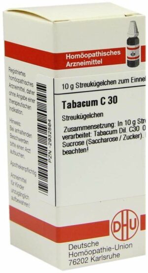 Tabacum C30 Globuli 10 G Globuli