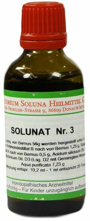 Solunat Nr.3 50 ml Tropfen