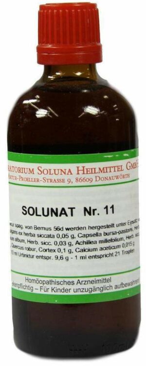 Solunat Nr. 11 100 ml Tropfen