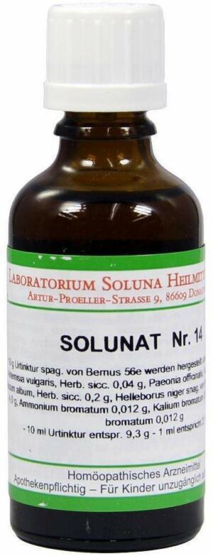 Solunat Nr.14 50 ml Tropfen