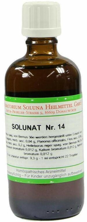 Solunat Nr.14 100 ml Tropfen