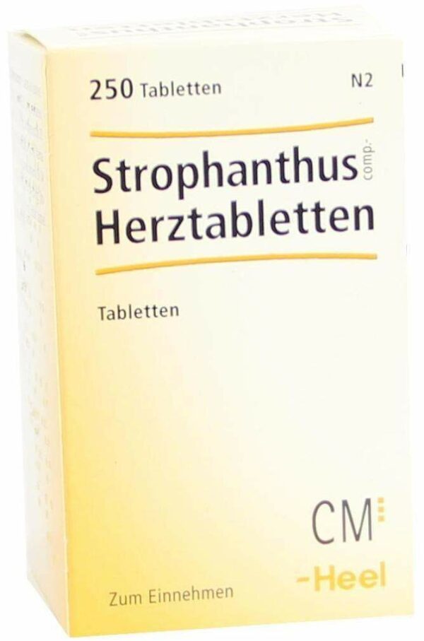 Strophanthus Comp. Herztabletten 250 Stück