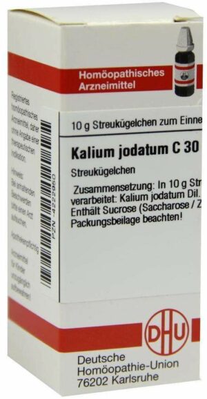 Dhu Kalium Jodatum C30 10 G Globuli