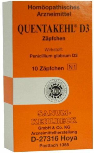 Quentakehl D3 10 Suppositorien