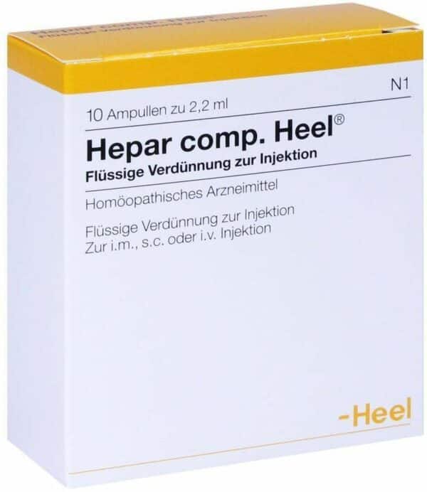 Hepar Comp. Heel Ampullen 10 Ampullen