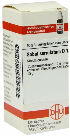 Sabal Serrul. D12 10 G Globuli