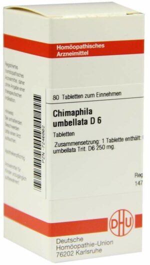 Chimaphila Umbellata D 6 Tabletten