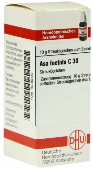 Asa Foetida C30 Dhu 10 G Globuli