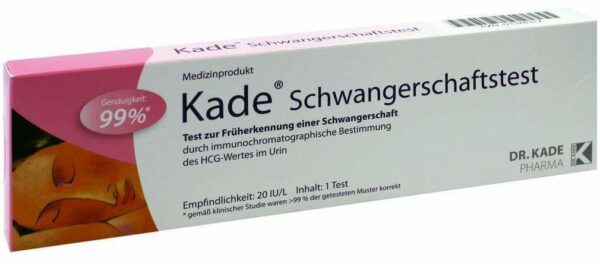 Kade 1 Schwangerschaftstest