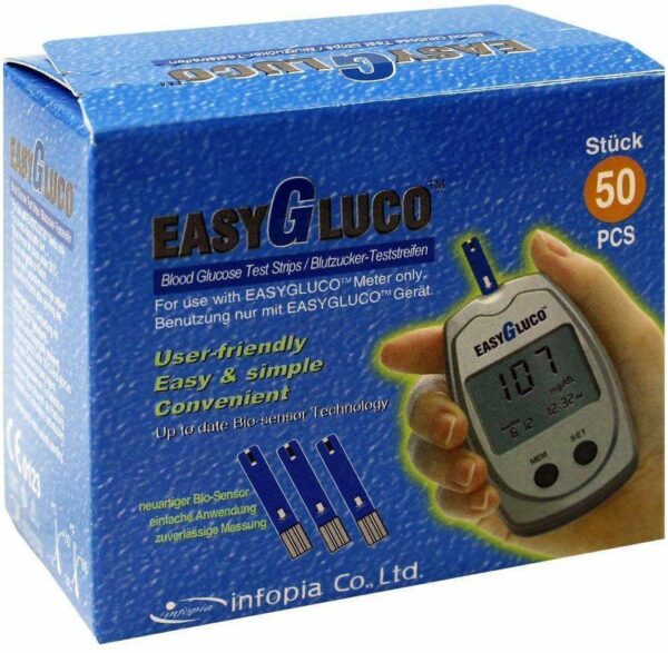 Easygluco Blutzucker Teststreifen