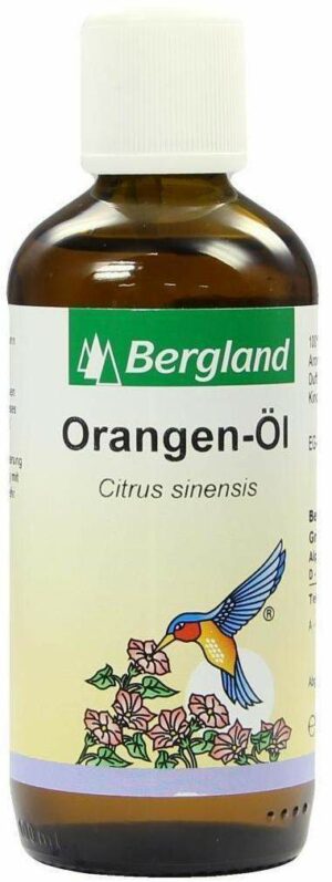 Orangen Öl Süß Bergland 100 ml Öl