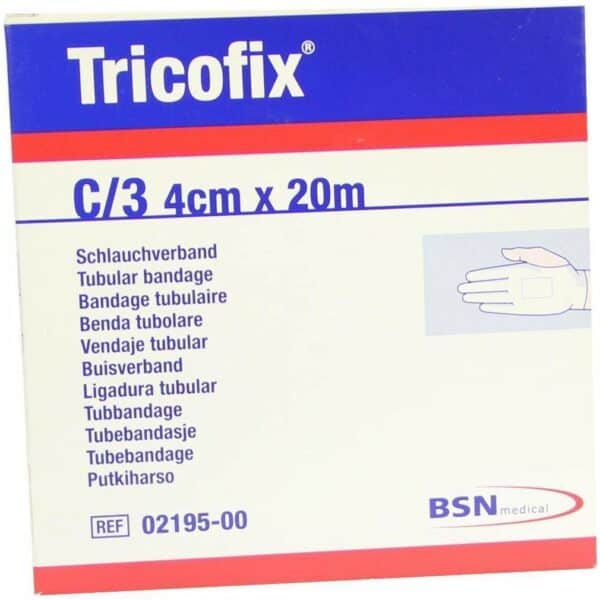 Tricofix Schl.-Verband Gr.C 20mx4cm 2193