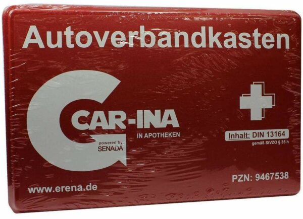 Senada Car-Ina Autoverbandkasten Rot