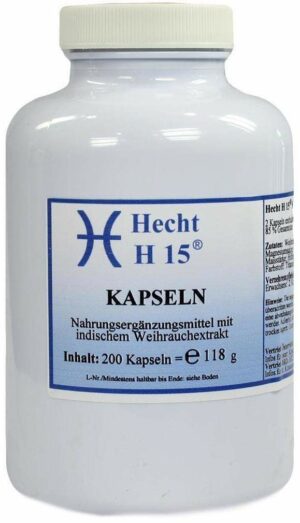 Weihrauch Hecht H15 200 mg 200 Kapseln