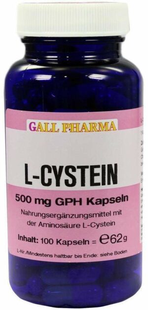 L-Cystein 500 mg 100 Kapseln