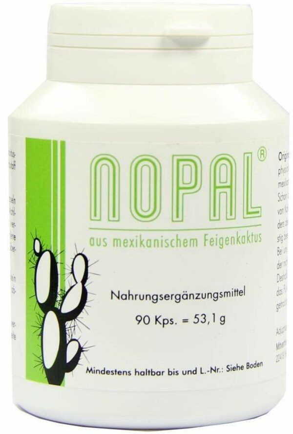 Nopal Feigenkaktus Kapseln